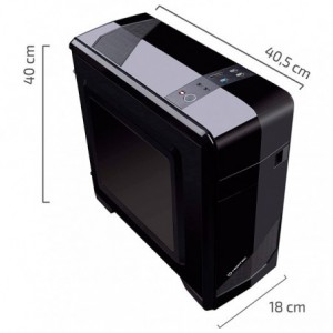 CAJA PC HIDITEC  MICRO ATX M10 PRO S/FUENTE USB3.0