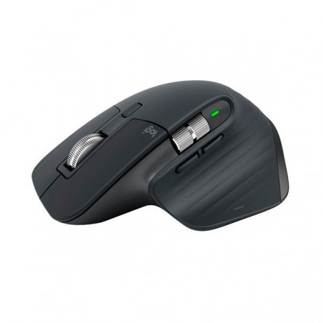 RATON LOGITECH MX MASTER 3 WIRELES BLUETOOTH NEGRO MANO DCHA