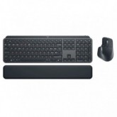 TECLADO+RATÓN+REPOSAMUÑECAS LOGITECH WIRELESS MX KEYS NEGRO