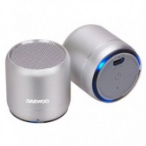 ALTAVOZ PORTATIL BLUETOOTH DAEWOO DUO 5W+5W SILVER  DBT-212D