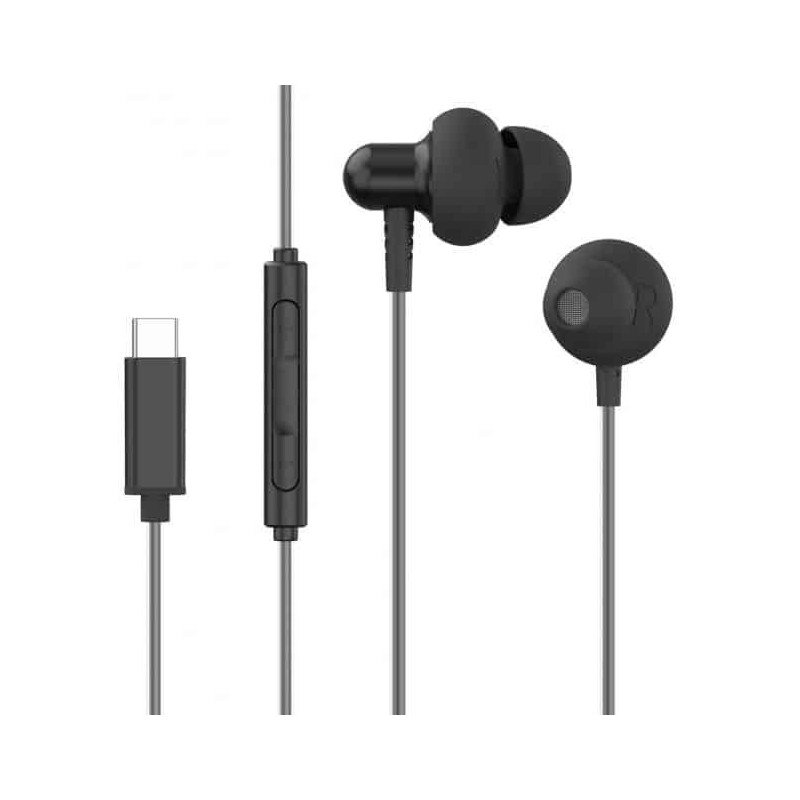 AURICULARES HP DHH-1126 NEGRO INTRAURAL