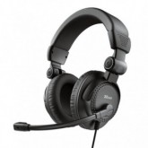 AURICULARES TRUST COMO CON MICROFONO JACK 3.5 NEGRO