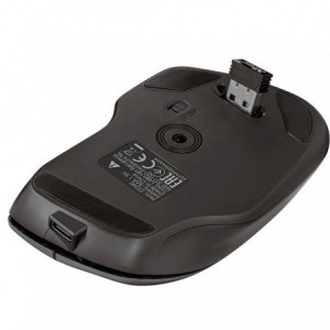 RATON TRUST INALÁMBRICO  THEMO  NEGRO 1600 DPI