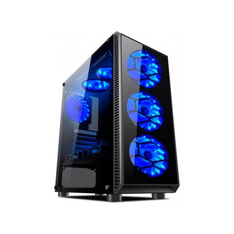 CAJA PC L-LINK AVATAR ATX USB 3.0 LEDS AZUL S/F