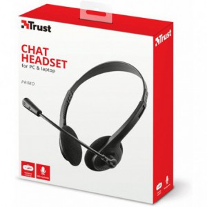 AURICULARES TRUST PRIMO CHAT MICRO. CONTROL VOLUMEN 
