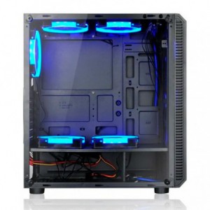 CAJA PC L-LINK AVATAR ATX USB 3.0 LEDS AZUL S/F