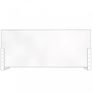 MAMPARA APPROX ACRILICA PROTECCION APPAPSADJUSTABLE 1200X500