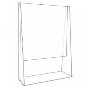 MAMPARA APPROX ACRILICA PROTECCION APPAPSSTAND 800 X1100