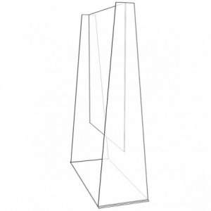 MAMPARA APPROX ACRILICA PROTECCION APPAPSSTAND 800 X1100