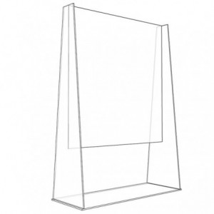 MAMPARA APPROX ACRILICA PROTECCION APPAPSSTAND 800 X1100