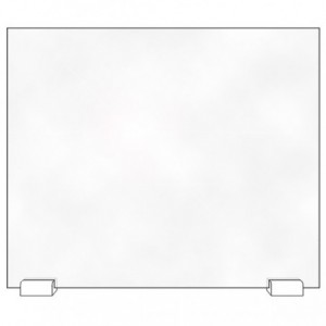 MAMPARA APPROX ACRILICA PROTECCION APPAPSSIDE 600 X 500