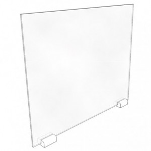 MAMPARA APPROX ACRILICA PROTECCION APPAPSSIDE 600 X 500