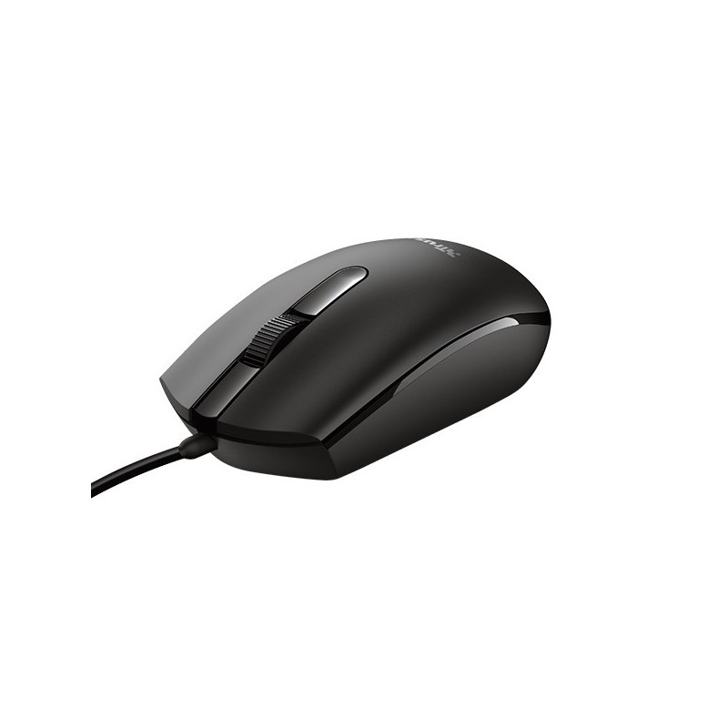 RATON TRUST TRUST TM-101 USB 3 BOTONES1200DPI NEGRO 24274