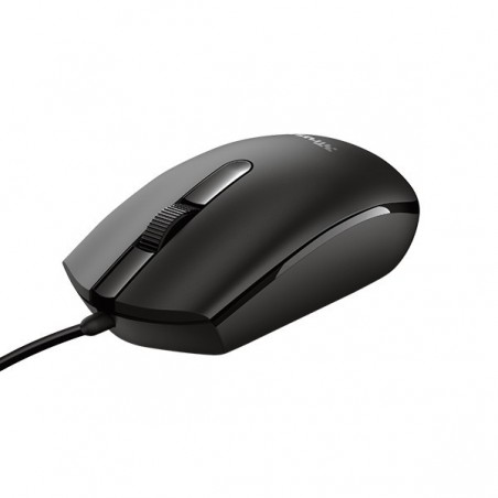 RATON TRUST TRUST TM-101 USB 3 BOTONES1200DPI NEGRO 24274