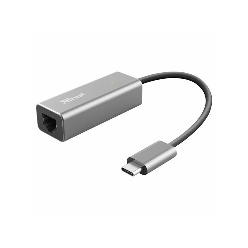 ADAPTADOR TRUST USB TIPO-C A RJ45 DALYX /1000MBPS