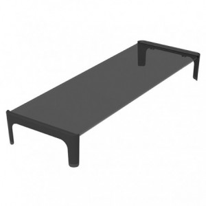 SOPORTE APPROX ELEVADOR MONITOR NEGRO APPSRISERB