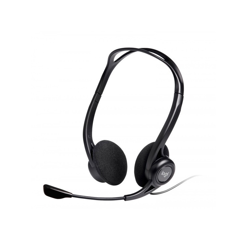 AURICULARES LOGITECH DIADEMA MICROFONO PC 960 USB