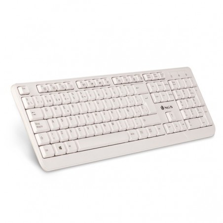 TECLADO NGS SPIKE BLANCO