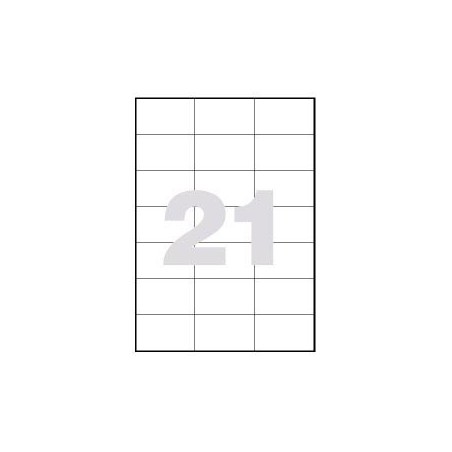 ETIQUETAS LASER 70 X 42.4-3 C/250    