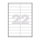 ETIQUETAS LASER 105 X 25.4-2 C/ 250