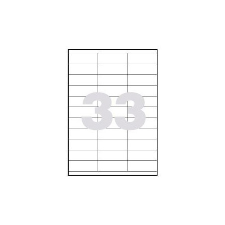 ETIQUETAS LASER  70X 24 C/100*