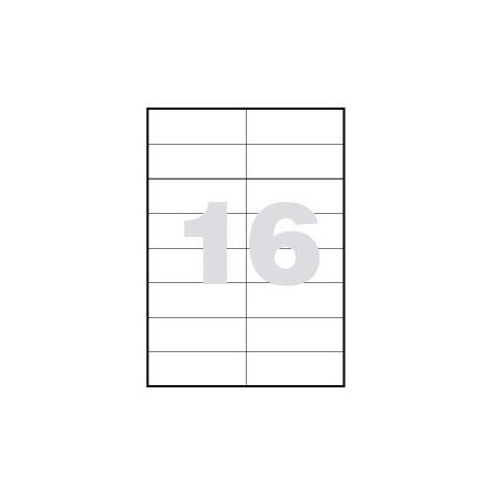 ETIQUETAS LASER 105X 37 C/100