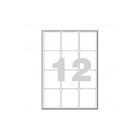 ETIQUETAS LASER  63X 72 C/100 CANTO ROMO*