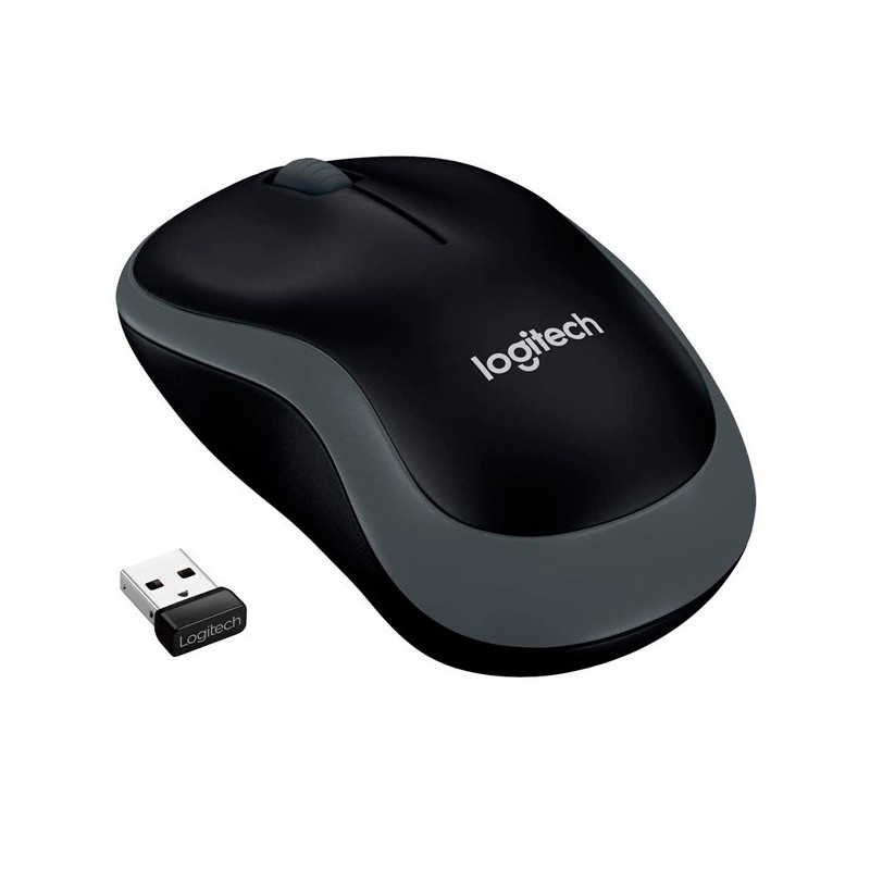 RATON LOGITECH M185 GRIS WIRELESS 910-002235