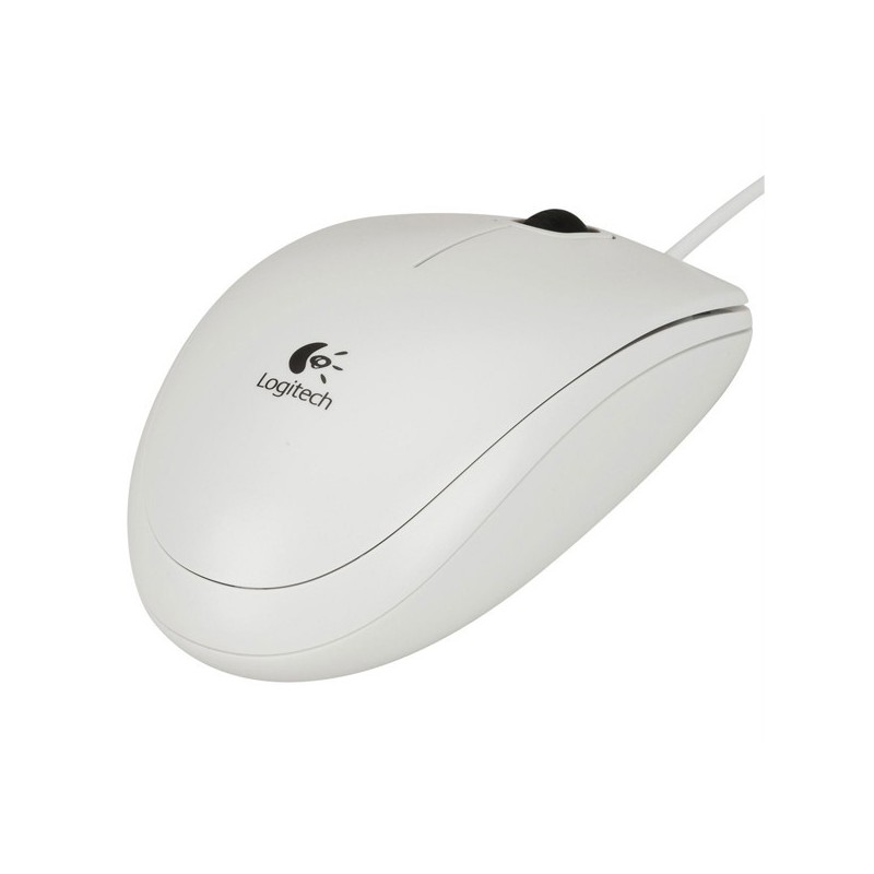 RATON LOGITECH OEM USB OPTICAL B100 BLANCO 