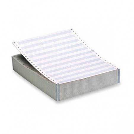 PAPEL CONTINUO 380X11 PAUTADO 3T X 1 *