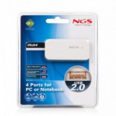 MULTIPLICADOR NGS 4 PORT USB 2.0  IHUB4