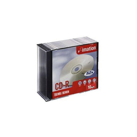 CD-R 700MB IMATION 52X SLIM C/10 