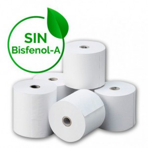 ROLLO TERMICO 80X60MM SIN BISFENOL A 65GR C/80