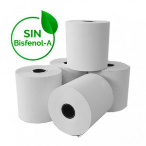 ROLLO TERMICO 57X55MM SIN BISFENOL A 65GR C/100