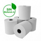 ROLLO TERMICO 57X55MM SIN BISFENOL A 65GR C/100