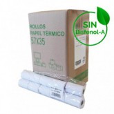 ROLLO TERMICO 57X35MM SIN BISFENOL A C/ 100