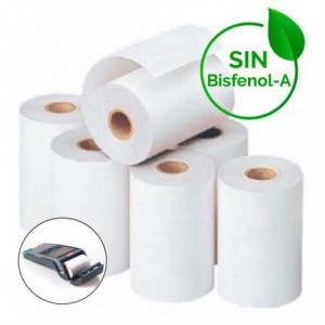 ROLLO TERMICO 57X35MM SIN BISFENOL A C/ 100