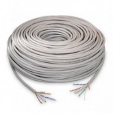 BOBINA CABLE RJ45 UTP 305M CAT.6 EXTERIOR RIGIDO SIN APANT.