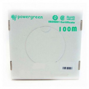 BOBINA CABLE RJ45 FTP 100 M CAT.6  TIPO RIGIDO APANT. 