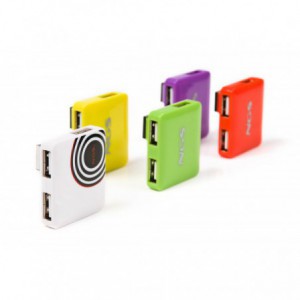 MULTIPLICADOR NGS 4 PORT USB 2.0 REDMICROHUB