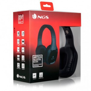 AURICULARES BLUETOOTH NGS ARTICA SLOTHBLACK