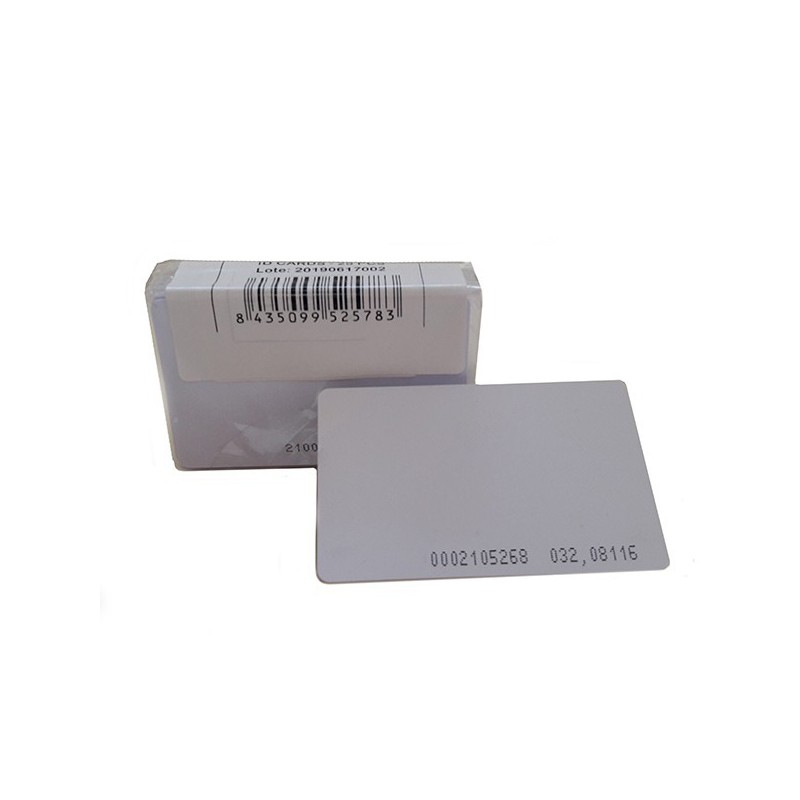 TARJETAS RFID 125 KHZ PACK 25 UDS.