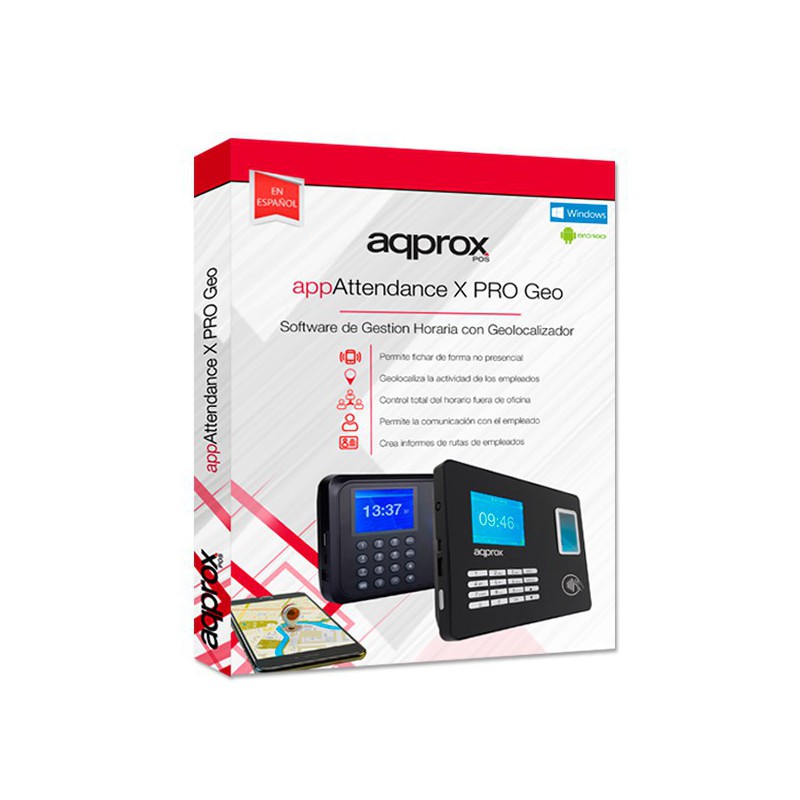 SOFTWARE APPROX CONTROL PRESENCIA X PRO GEO