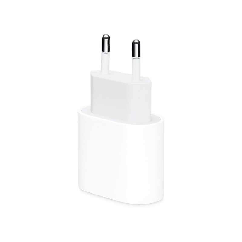 CARGADOR PARED ORIGINAL APPLE MHJE3ZM/A 1USB TIPO-C 20W