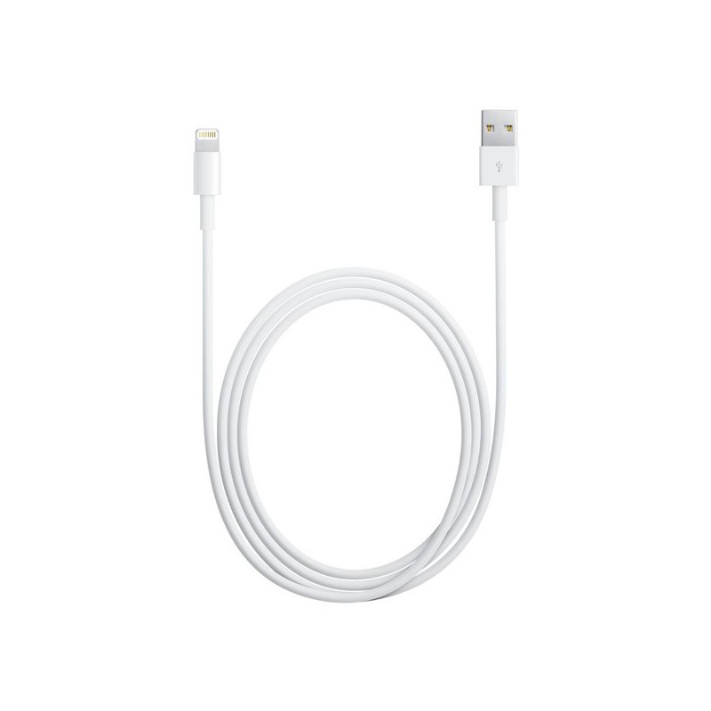 CABLE ORIGINAL APPLE LIGHTNING A USB CAJA 1 MTR. MD818ZM/A