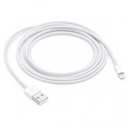 CABLE ORIGINAL APPLE LIGHTNING A USB 2 M. MD819ZM/A