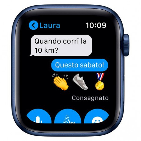 SMARTWATCH APPLE WATCH SERIES 6 GPS CELL 44MM ALUMINIO/AZUL