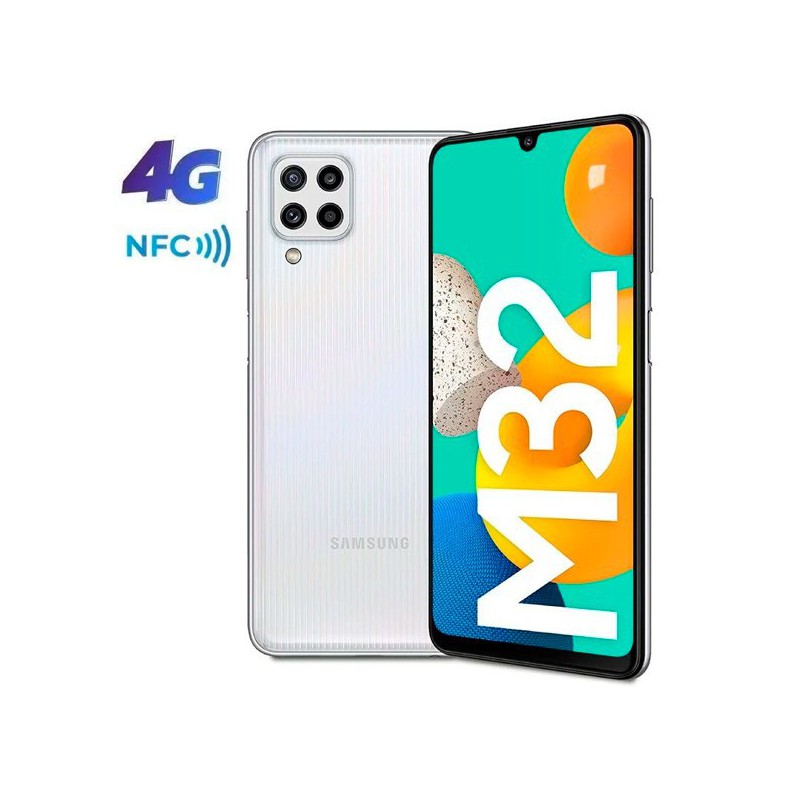SMARTPHONE SAMSUNG GALAXY M32 6GB/128GB 6.4" 4G BLANCO
