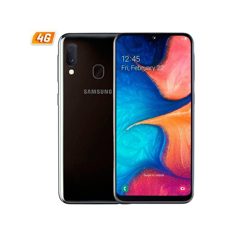 SMARTPHONE SAMSUNG A20E NEGRO 5.8" 32GB 3GBRAM 4G DSIM 