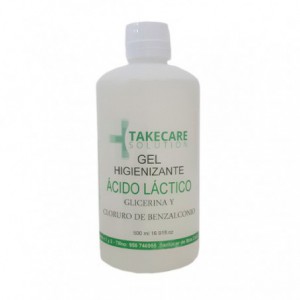 GEL ACIDO LACTICO  HIGIENIZANTE 500 ML TKAC-500